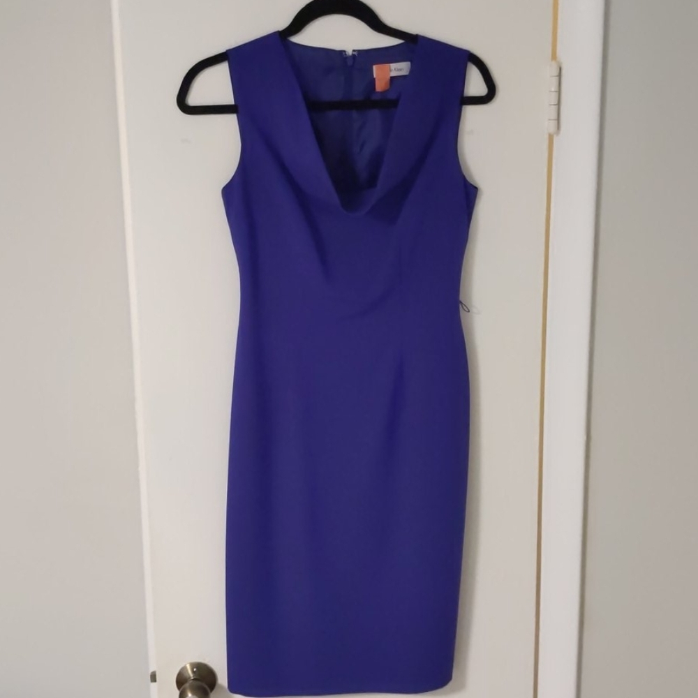 Indigo Calvin Klein Dress Size 0